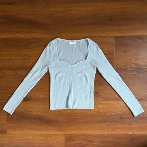 Old Navy Soft Blue Long Sleeve Top - M